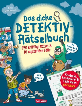 Das dicke Detektiv-Rätselbuch