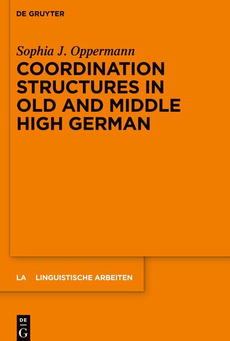 Coordination Structures in Old and Middle High German