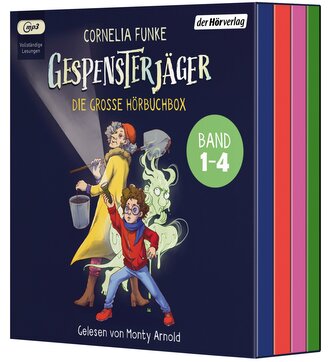 Gespensterjäger. Die große Hörbuchbox, 4 Audio-CD, 4 MP3