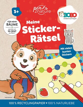 Bobo Siebenschläfer - Meine Sticker-Rätsel
