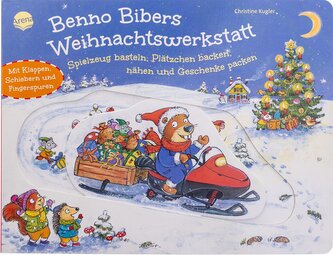 Benno Bibers Weihnachtswerkstatt. Spielzeug basteln, Plätzchen backen, nähen und Geschenke packen