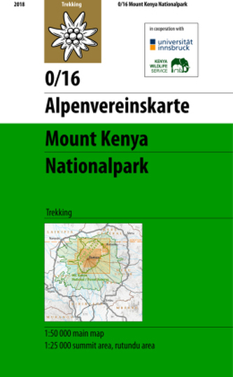Mount Kenya Nationalpark, m. 1 Buch