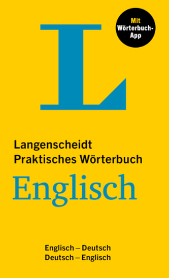 Langenscheidt Praktisches Wörterbuch Englisch, m.  Buch, m.  Online-Zugang