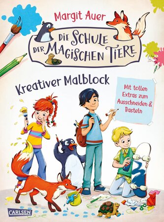 Die Schule der magischen Tiere Beschäftigung: Kreativer Malblock