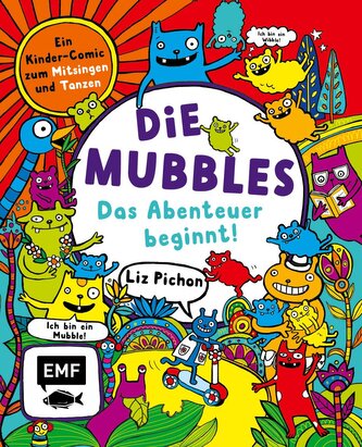 Die Mubbles (Band 1): Das Abenteuer beginnt! Ein Kinder-Comic von Liz Pichon