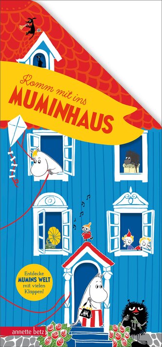 Komm mit ins Muminhaus - Das Pappbilderbuch über das Zuhause der Muminfamilie. Mit vielen Klappen zum Suchen und Entdecken für K