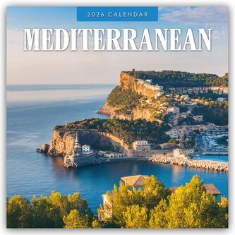 Mediterranean - Mittelmeer 2026 - 16-Monatskalender