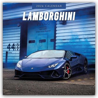 Lamborghini 2026 - 16-Monatskalender