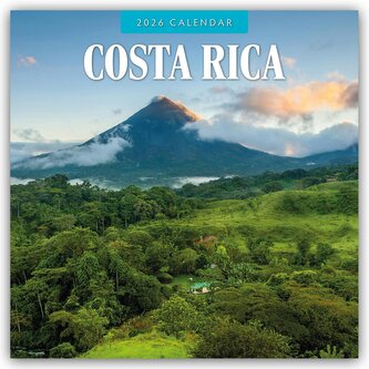 Costa Rica 2026 - 16-Monatskalender
