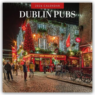Dublin Pubs 2026 - 16-Monatskalender