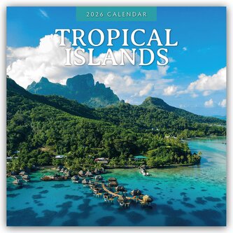 Tropical Islands - Tropische Inseln 2026 - 16-Monatskalender