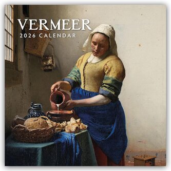 Johannes Vermeer - Jan Vermeer 2026 - 16-Monatskalender