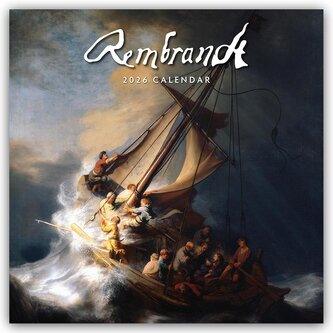 Rembrandt 2026 - 16-Monatskalender