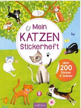 Mein Katzen-Stickerheft
