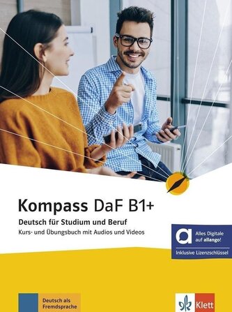 Kompass DaF B1+ - Hybride Ausgabe allango, m. 1 Beilage