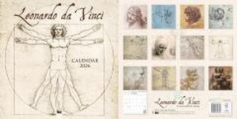 Leonardo da Vinci 2026 - Original Flame Tree Publishing-Kalender [Kalender]