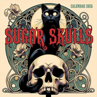 Sugar Skulls - Totenköpfe aus Zucker 2026 - Original Flame Tree Publishing-Kalender [Kalender]