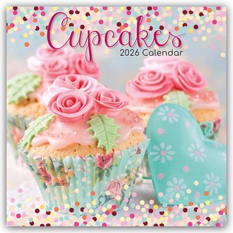 Cupcakes 2026 - 16-Monatskalender