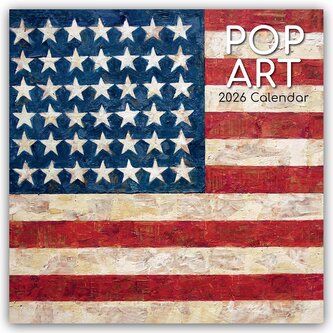 Pop Art 2026 - 16-Monatskalender