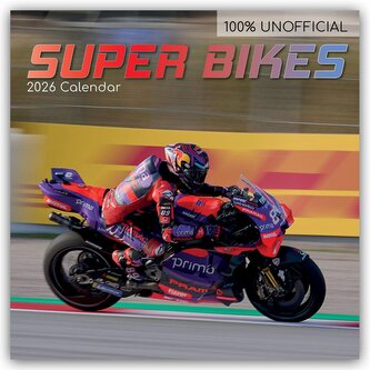 Superbikes - Motorräder 2026 - 16-Monatskalender
