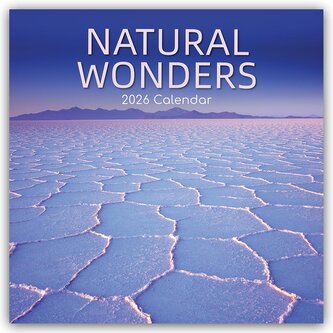 Natural Wonders - Naturwunder 2026 - 16-Monatskalender
