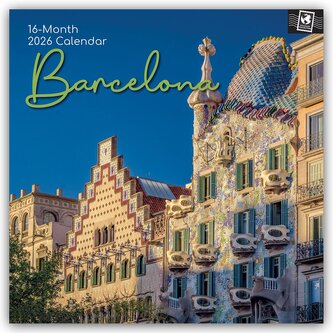 Barcelona 2026 - 16-Monatskalender