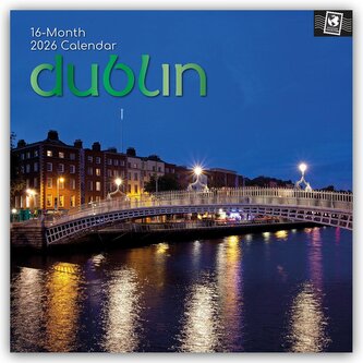 Dublin 2026 - 16-Monatskalender