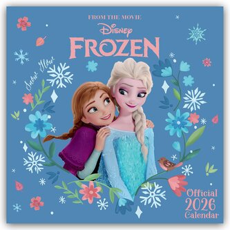 Disney Frozen - Offizieller Kalender 2026 - Wandkalender