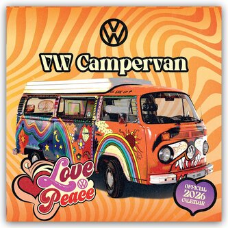 Volkswagen Camper Van - VW Bus 2026 - Wandkalender