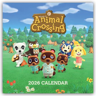 Nintendo - Animal Crossing 2026 - Wandkalender