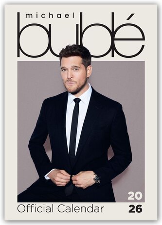 Michael Bublé 2026 - A3-Posterkalender