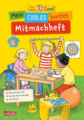 Conni Gelbe Reihe (Beschäftigungsbuch): Mein cooles buntes Mitmachheft