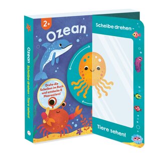 Scheibe drehen - Tiere sehen! Ozean