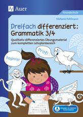 Dreifach differenziert Grammatik 3/4