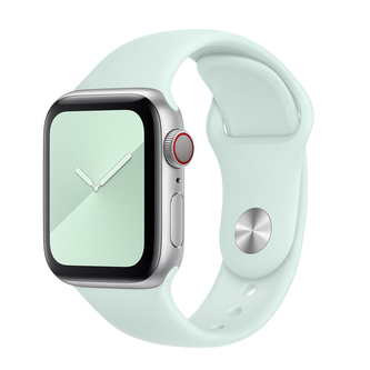 Apple Watch řemínek jednobarevný, 38/40/41mm, S (Obvod ruky 16,5 až 20,5cm), Spray green