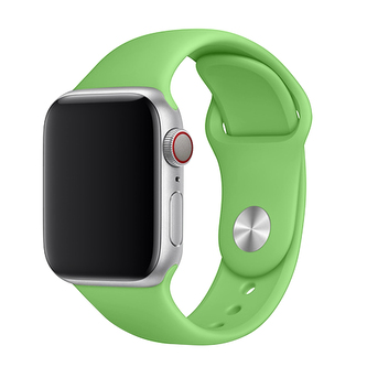Apple Watch řemínek jednobarevný, 42/44/45/46/49mm, L (Obvod ruky 18,5 - 23cm), Green
