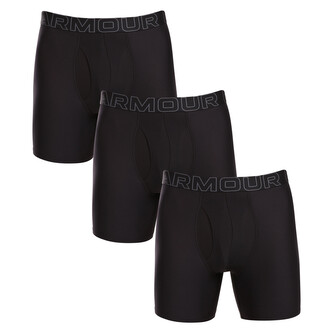 3PACK pánské boxerky Under Armour černé (1383878 001) L
