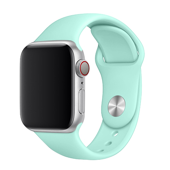 Apple Watch řemínek jednobarevný, 42/44/45/46/49mm, L (Obvod ruky 18,5 - 23cm), Mint Green