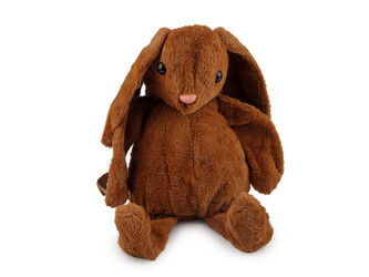 Dětský plyšový batoh králíček - 1 ks - 2 hnědá