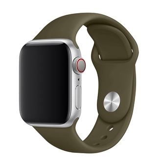 Apple Watch řemínek jednobarevný, 38/40/41mm, S (Obvod ruky 16,5 až 20,5cm), Khaki