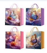 Torebka prezentowa L Motyle mix