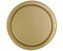 Talerzyki papierowe złote 18cm okrągłe 8szt