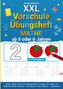 XXL Vorschule Übungsheft Mathe ab 5 oder 6 Jahren