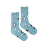 Dětské ponožky Zimní Pingu Modré M (27-30)