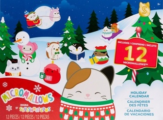 SQUISHMALLOWS Micromallows Adventní kalendář - 12 ks