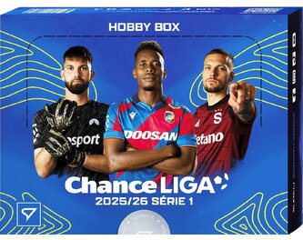 Fotbalové karty Chance liga 2025-2026 1. série Hobby box
