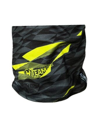 šátek-tunel HAVEN TEAM ICY černo/zelený