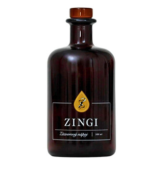 AOMU Zingi - zázvorový nealkoholický nápoj 500 ml