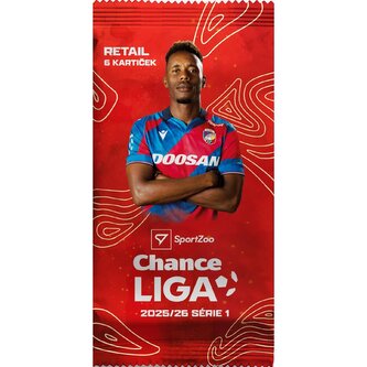 Fotbalové karty Chance liga 2025-2026 1. série Retail balíček