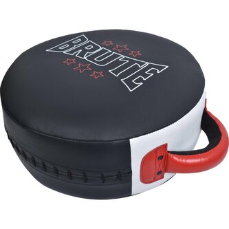 Lapa na kopy BRUTE Round Kick Pad BT0002040 - červená/černá (Syntetická kůže/Textil)
